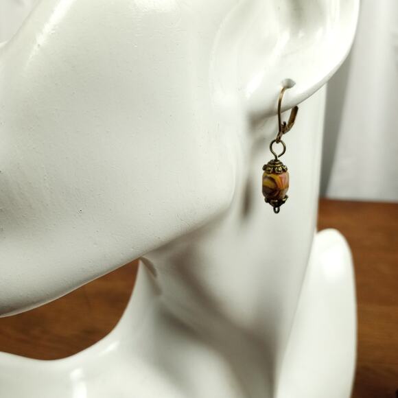 HANDMADE Triple Confetti Bracelet & Earrings - Picture 3 of 7